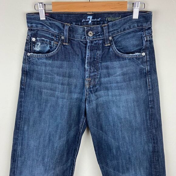 7 For All Mankind Austyn Relaxed Straight Leg Jeans - Picture 4 of 8